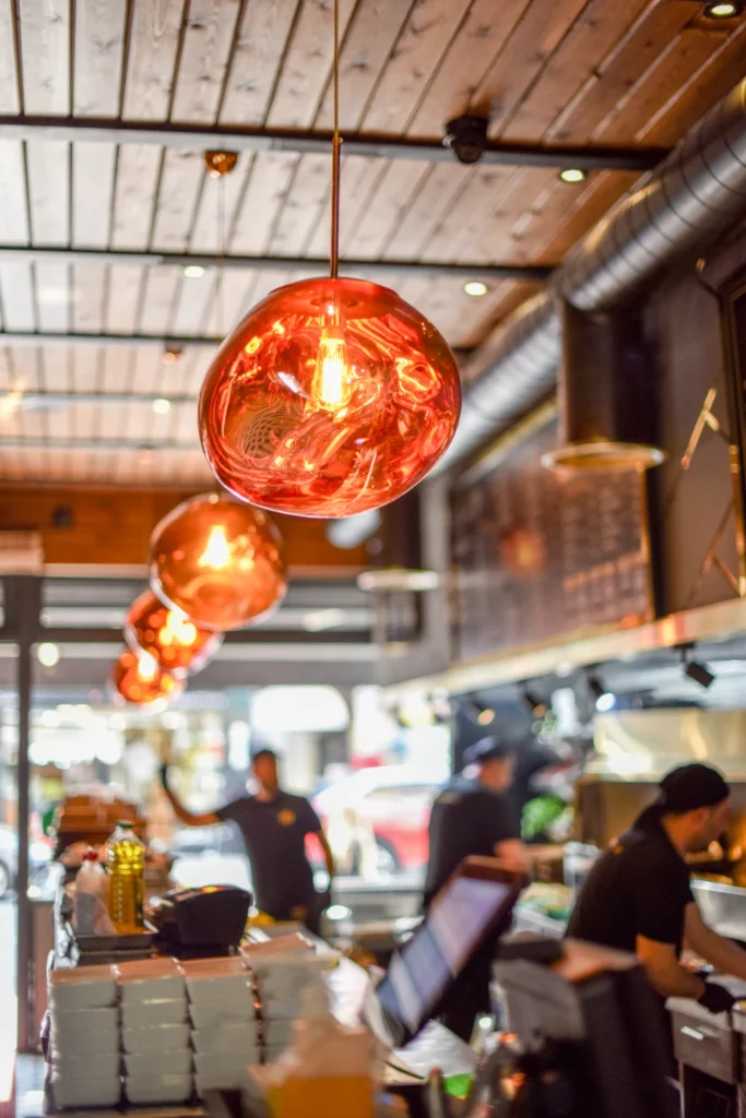 Hala Restaurant inside