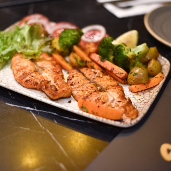 Salmon with Vegetables